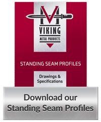 Viking Metals Standing Seam Panel Profiles